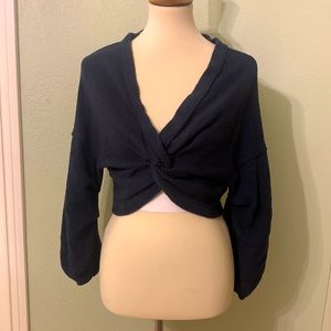 Free People Twist Front Top